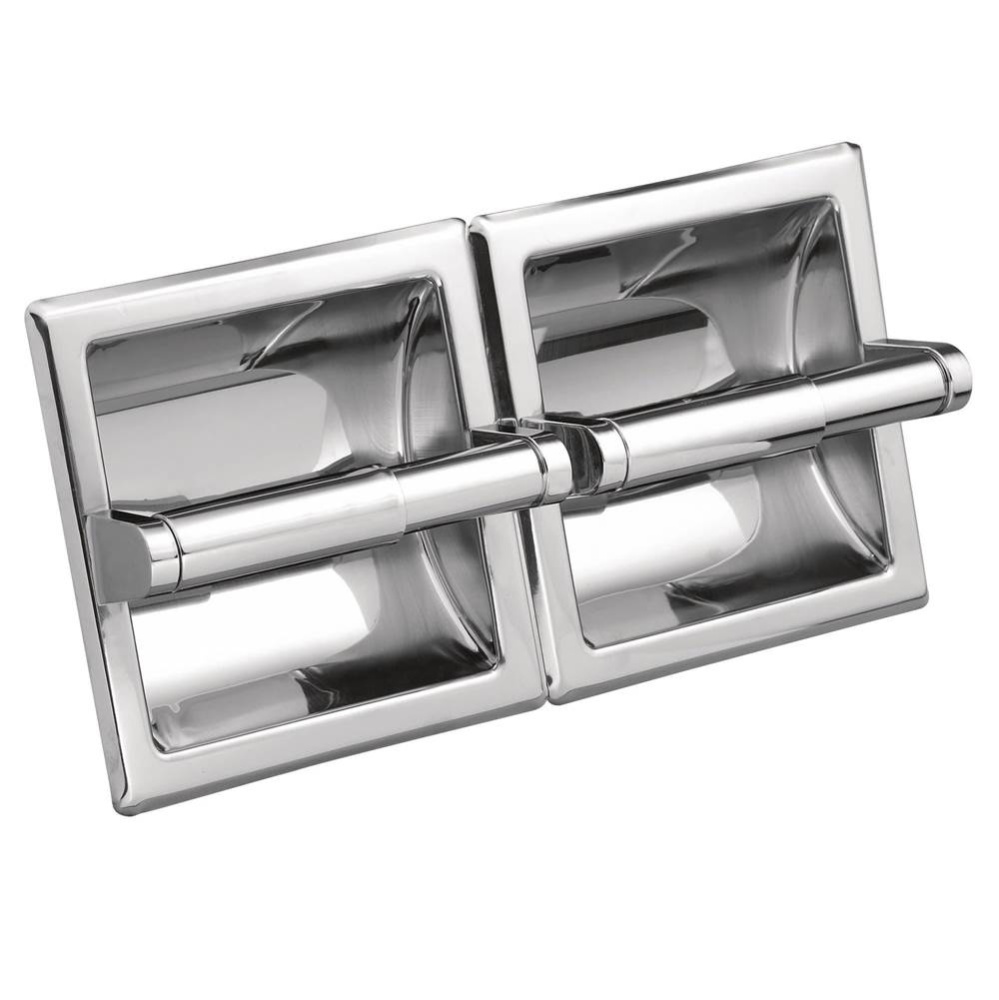 Htl/mtl Recessed Dbl Paper Holder Ch