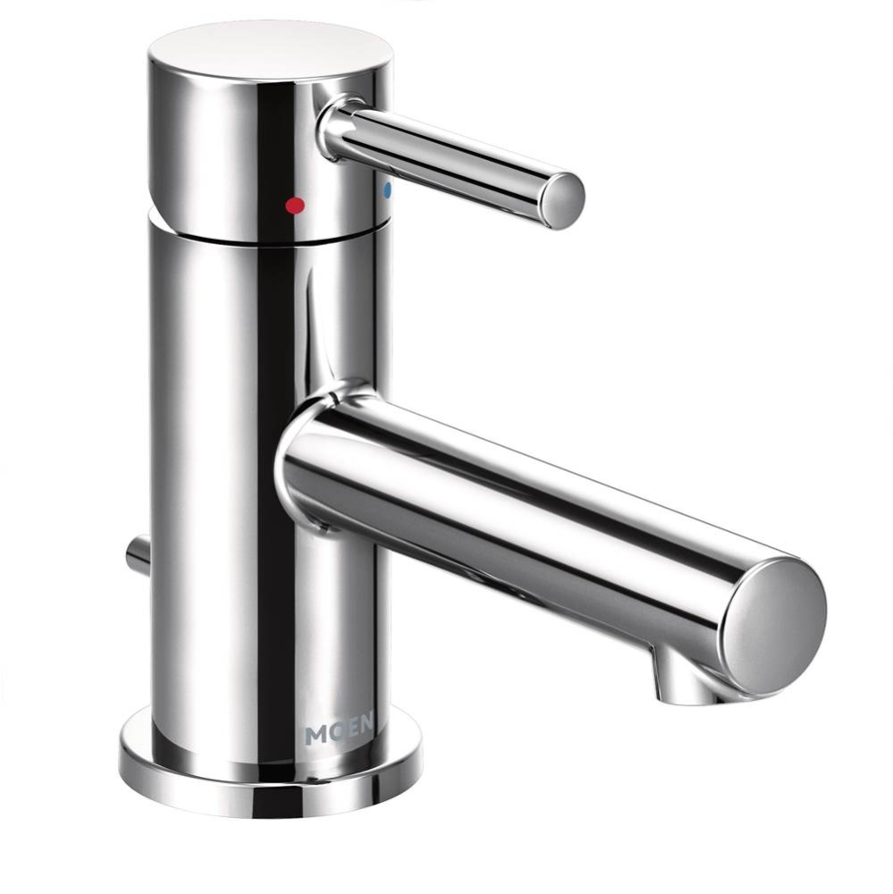 Align Single Hole 1-Handle Bathroom Faucet in Chrome