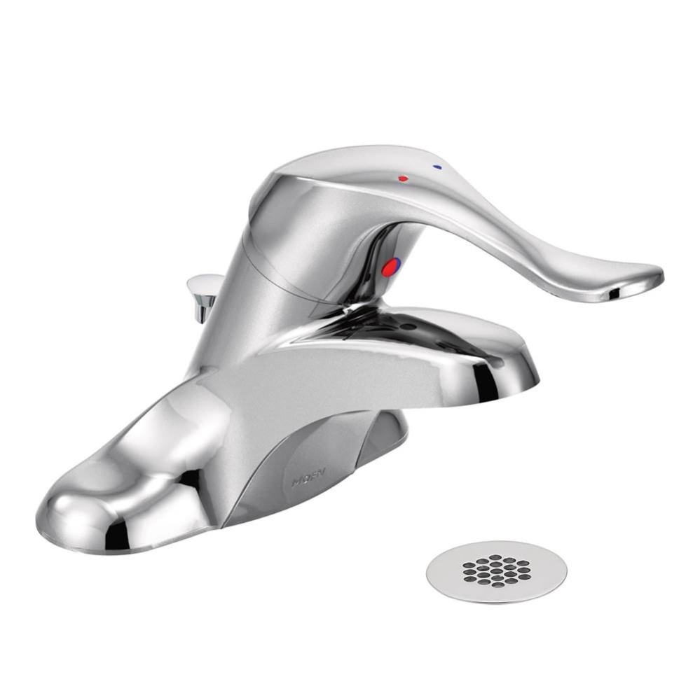 M-Bition Single Handle Centerset Bathroom Faucet with Optional Pop-Up Drain