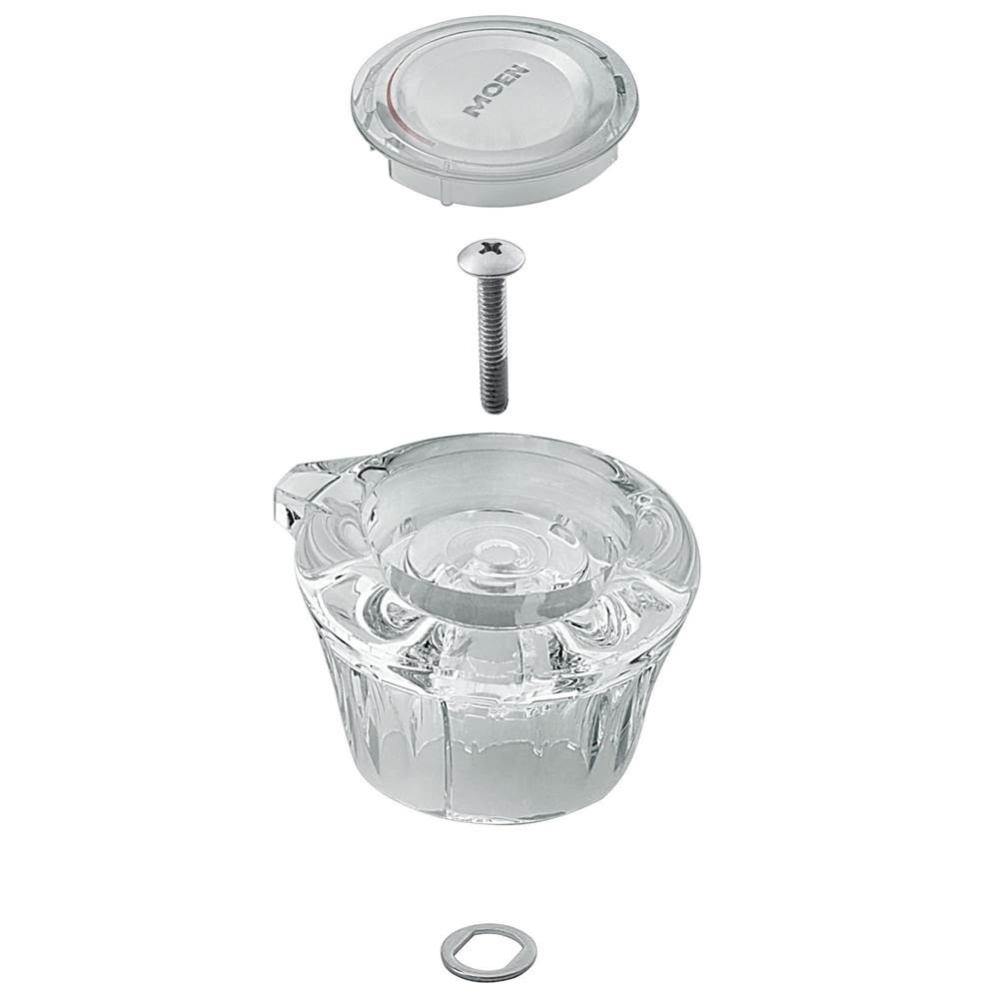 Acrylic Knob for Single-Handle Tub and Shower Faucet