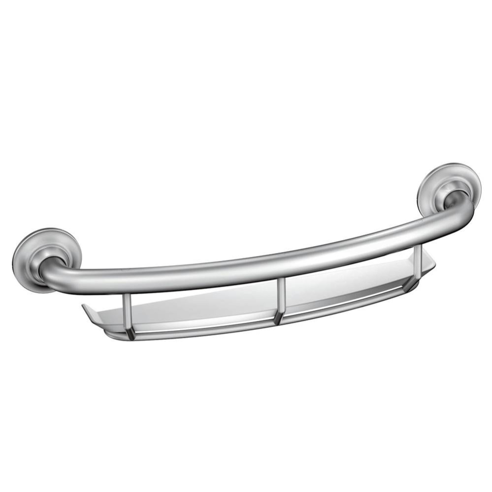 Grab Bar With Shelf 16 Ch