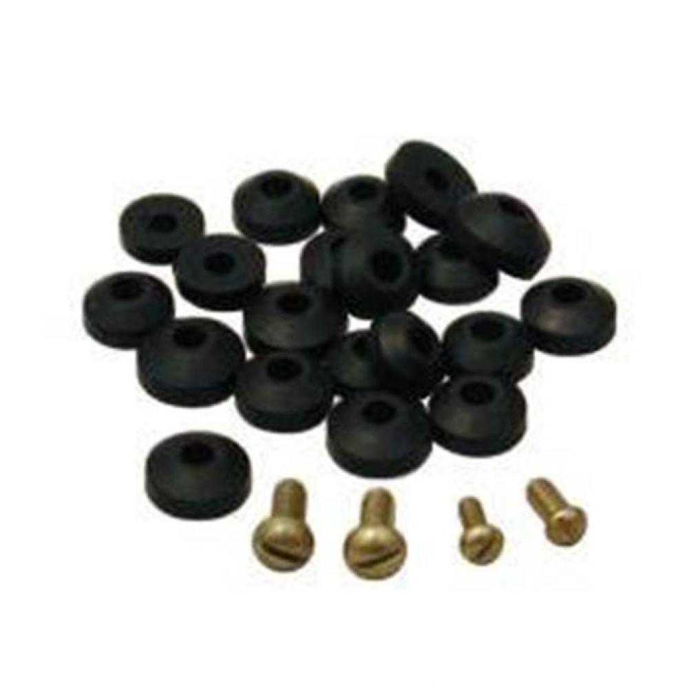 Wshr Assortment,20 Bev''ld Washr,4 Screws