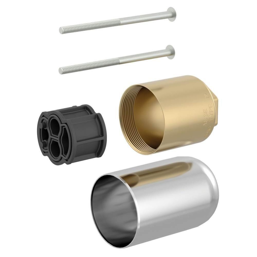 M-core Ext Kit, Round Traditional, Chr