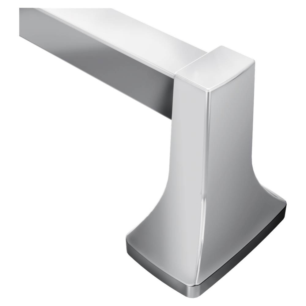 Contemporary 18 in. Towel Bar in Chrome