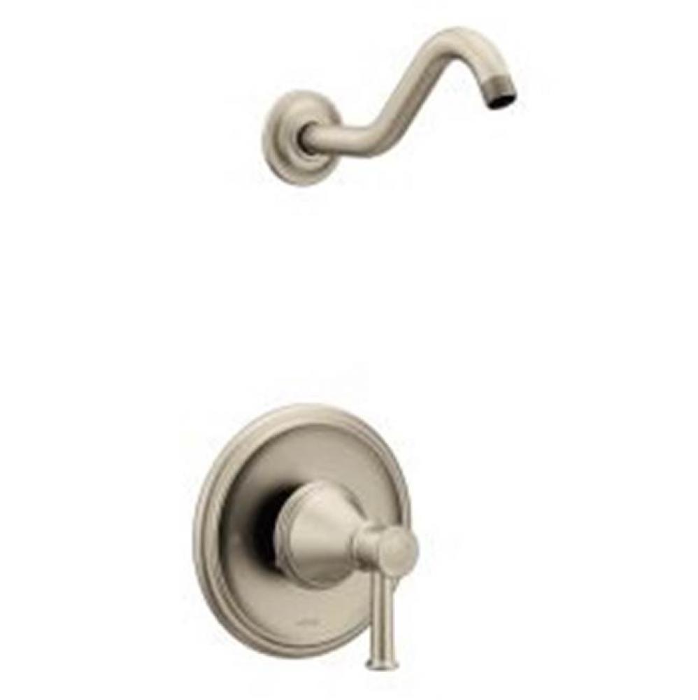 Brushed nickel Moentrol(R) shower