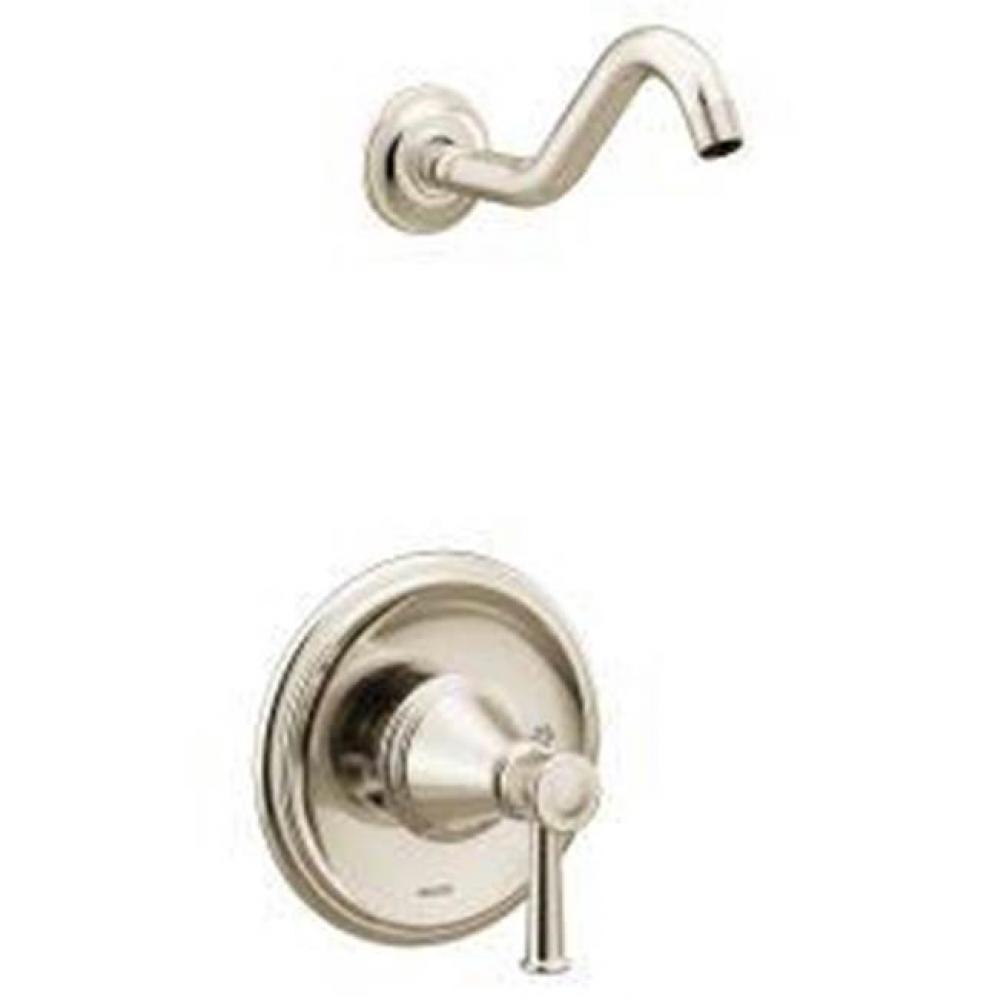 Polished nickel Moentrol(R) shower