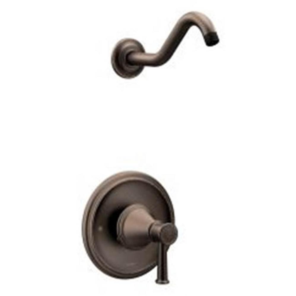 Oil rubbed bronze Moentrol(R) shower