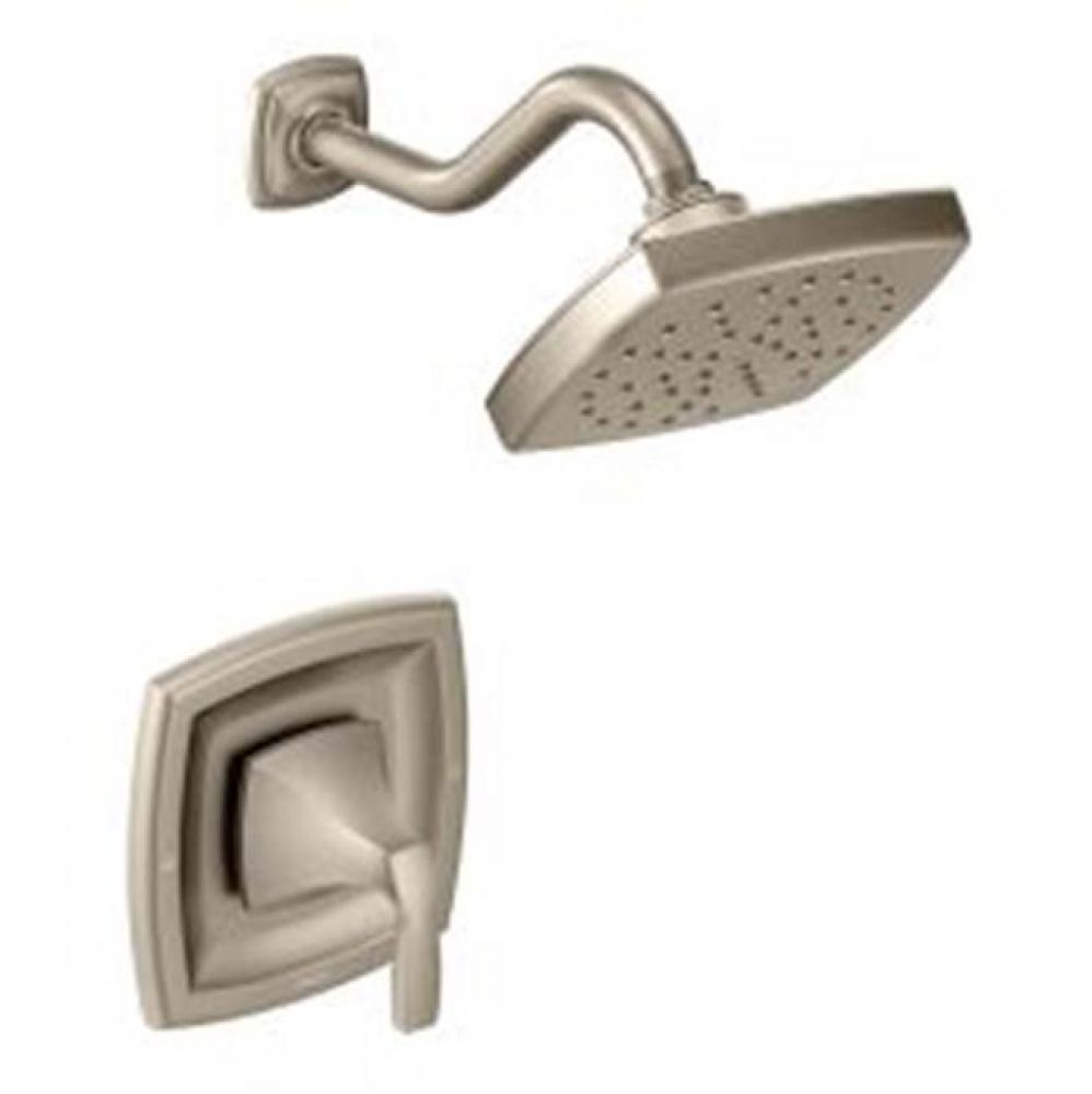 Brushed nickel Moentrol(R) shower