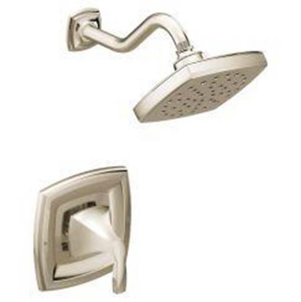 Polished nickel Moentrol(R) shower