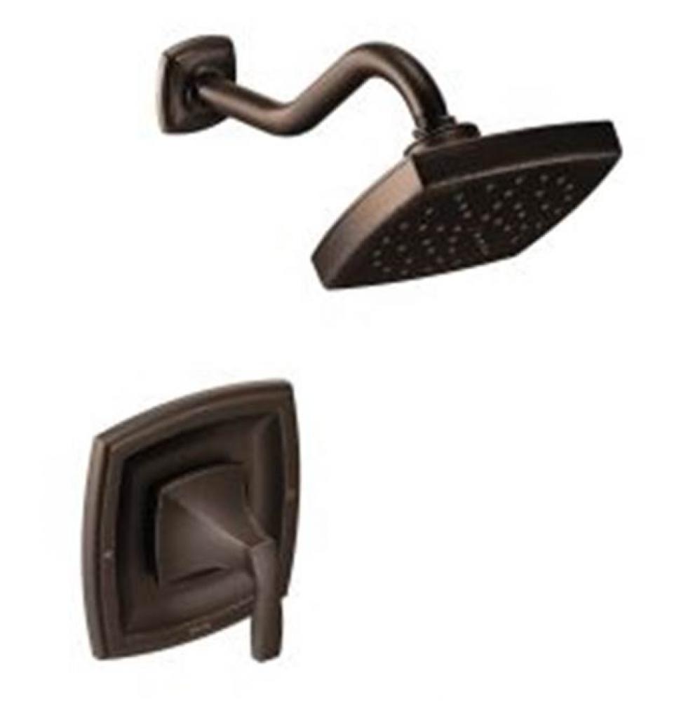 Oil rubbed bronze Moentrol(R) shower