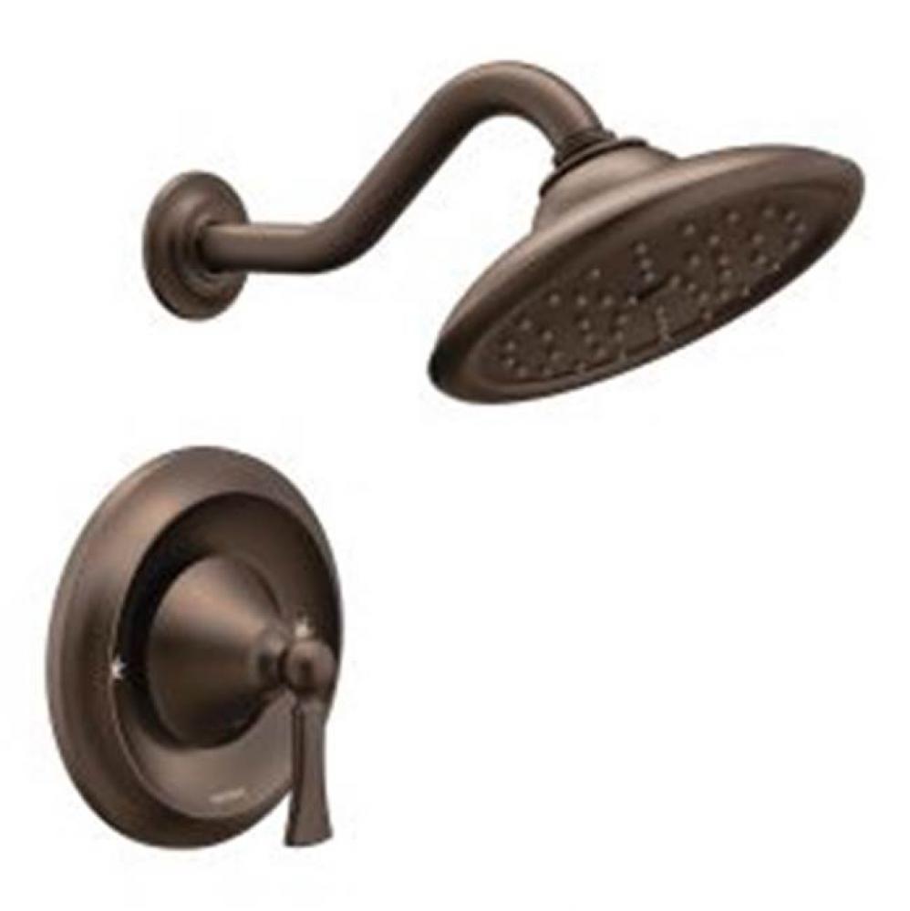 Oil rubbed bronze Moentrol(R) shower