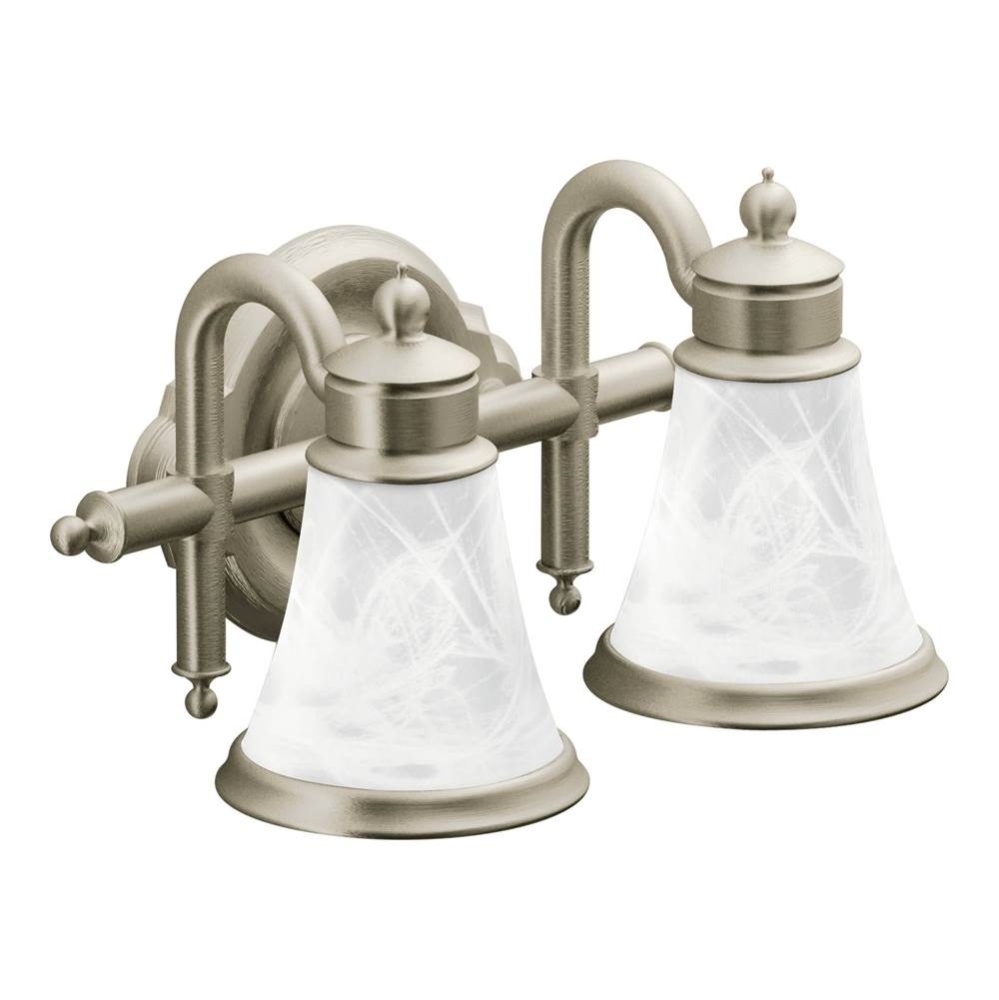 Waterhill 2 Globe Light Bn