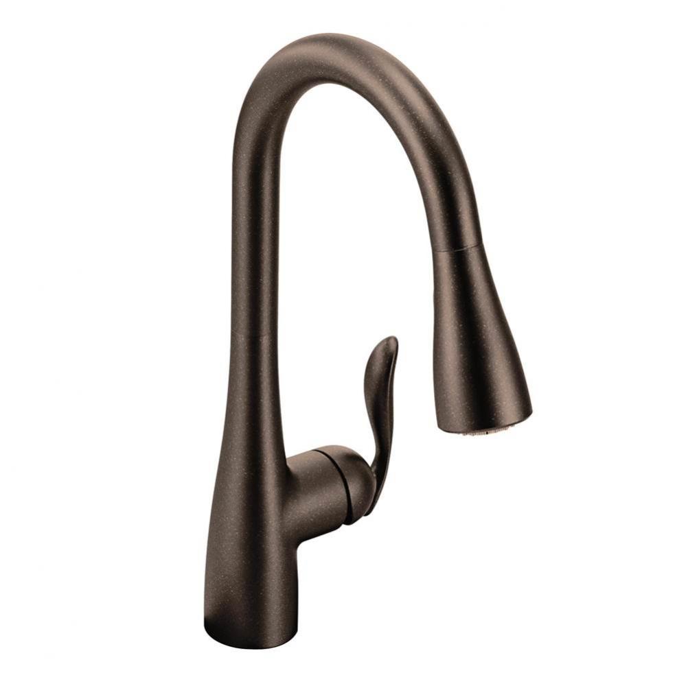 Arbor Oil Rubbed Bronze One-Handle High Arc Pulldown Kitchen Faucet