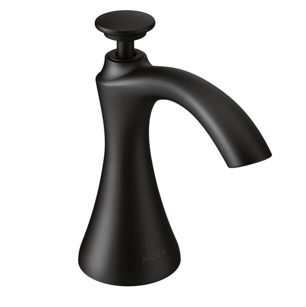 Transitional Soap Dispenser in Matte Black