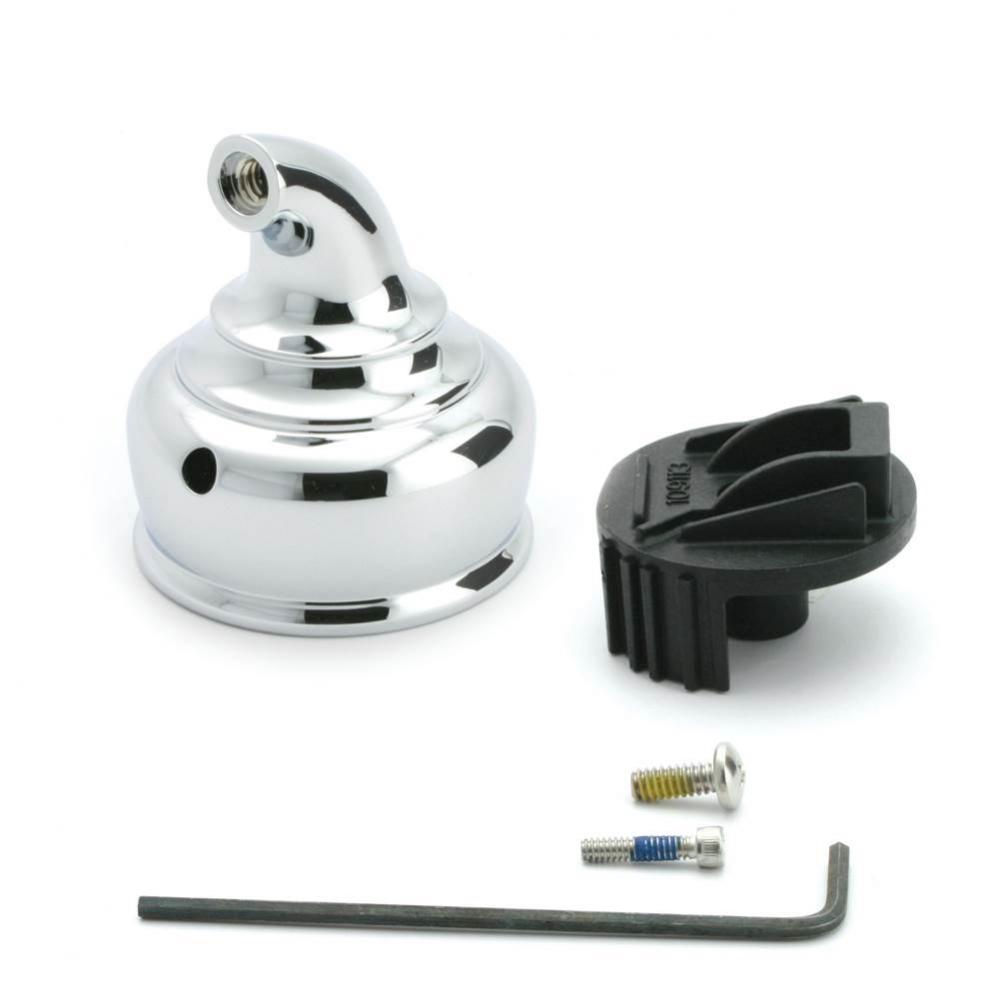 Monticello Replacement Handle Hub Kit, Chrome