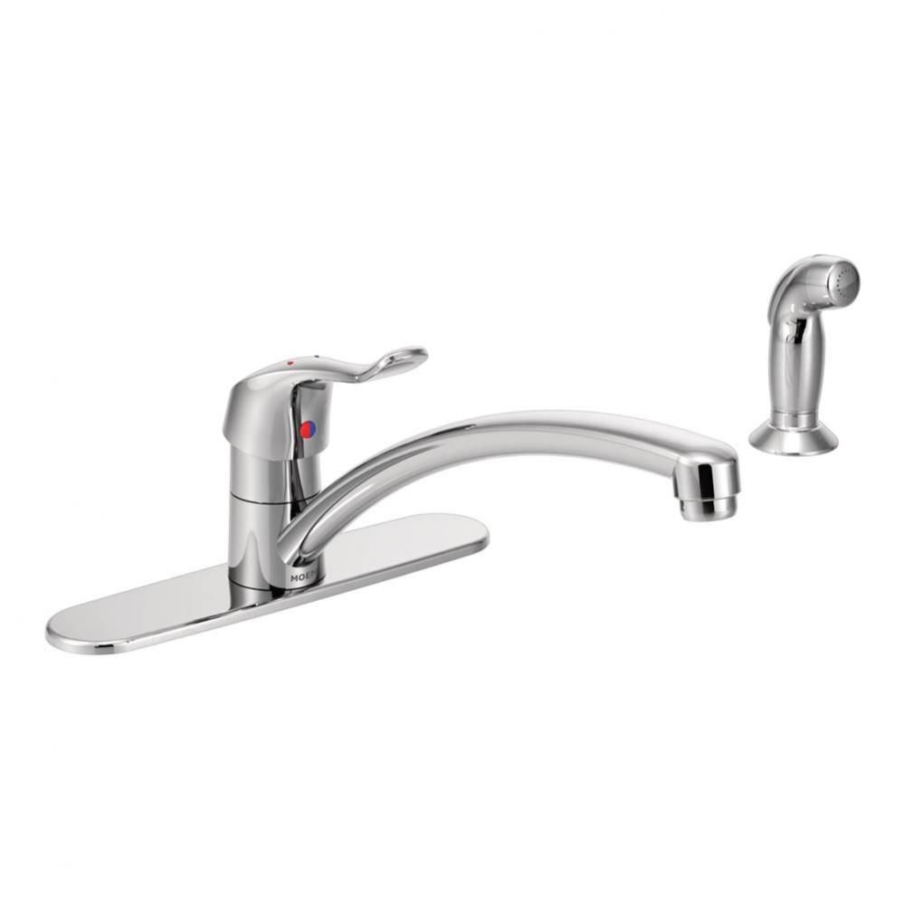 M-Dura Chrome One-Handle Kitchen Faucet