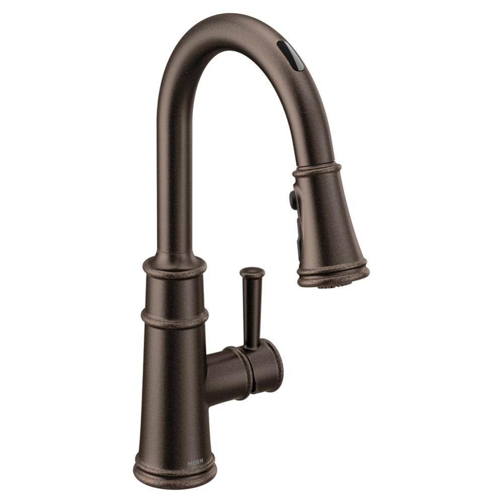 Belfield Oil Rubbed Bronze One-Handle High Arc Pulldown Kitchen Faucet