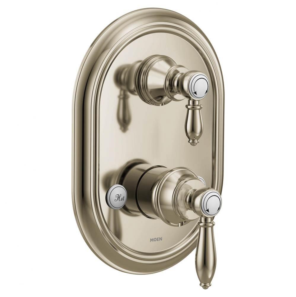 Weymouth Polished Nickel M-Core 3-Series With Integrated Transfer Valve Trim