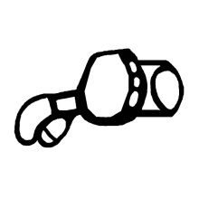 Moen Canada 100686 - Acc Shr Pul Hh Slide Bar Swivel