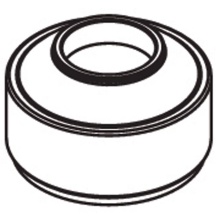 Moen Canada 52003 - Commercial Widespread Escutcheon, 8200 Series