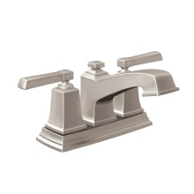 Moen Canada 6010SRN - Boardwalk 2-Handle Centerset Bathroom Faucet Spot Resist Brushed Nickel