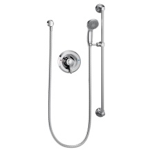 Moen Canada 8346 - Commercial Posi-Temp Pressure Balancing 4 Port Cycling Valve Hand Shower System 2.5 gpm, Chrome