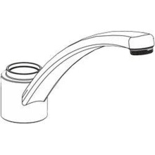Moen Canada 100254 - Spout Assy Kd 2H Chr