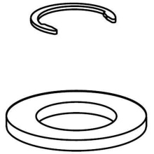 Moen Canada 103759 - Clp Esct and Mtg Wshr Ws Hdl