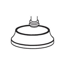 Moen Canada 94435 - Esct Rng Cht/mn/mtcl 1H Kd Chr