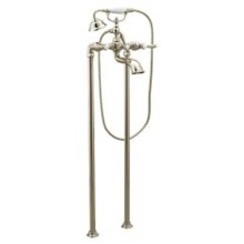 Moen Canada S22110NL - Polished nickel two-handle tub filler includes hand shower