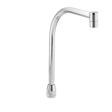 Moen Canada S0060 - Commercial M-Dura 8.00-Inch Reach Gooseneck Spout 10.00-Inch to Aerator, Chrome
