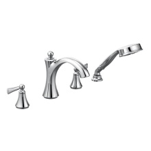 Moen Canada T654 - Wynford 4 Hole Roman Tub Trim W/hh Chr