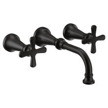 Moen Canada TS44105BL - Colinet Trad Wallmount X Hdl Bl