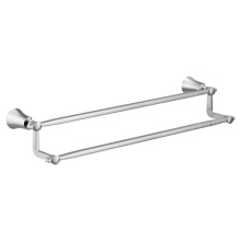 Moen Canada YB0322CH - Flara 24'' Double Towel Bar Ch