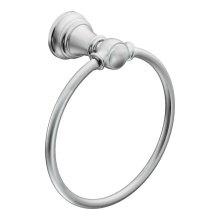 Moen Canada YB8486CH - Weymouth Towel Ring Ch