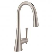 Moen Canada 9126EVSRS - Kurv Spot Resist Stainless One-Handle High Arc Pulldown Kitchen Faucet