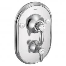 Moen Canada TS32100 - Weymouth Chrome Posi-Temp With Diverter Tub/Shower Valve Only