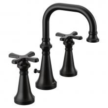 Moen Canada TS44103BL - Colinet Matte Black Two-Handle High Arc Bathroom Faucet