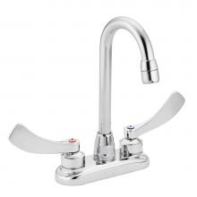 Moen Canada 8278SMF12 - M-Dura Chrome Two-Handle Lavatory Faucet