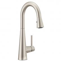 Moen Canada 7664SRS - Sleek Spot Resist Stainless One-Handle High Arc Bar Faucet