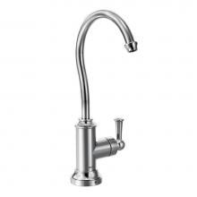 Moen Canada S5510 - Sip Traditional Chrome One-Handle High Arc Beverage Faucet