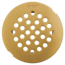 Moen Canada 101663BG - Brushed Gold Tub/Shower Drain Covers