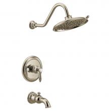 Moen Canada UTS33103EPNL - Weymouth Polished Nickel M-Core 3-Series Tub/Shower