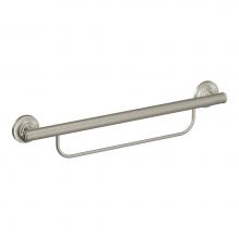 Moen Canada LR2350DBN - Grab Bar With Towel Bar 24 Bn