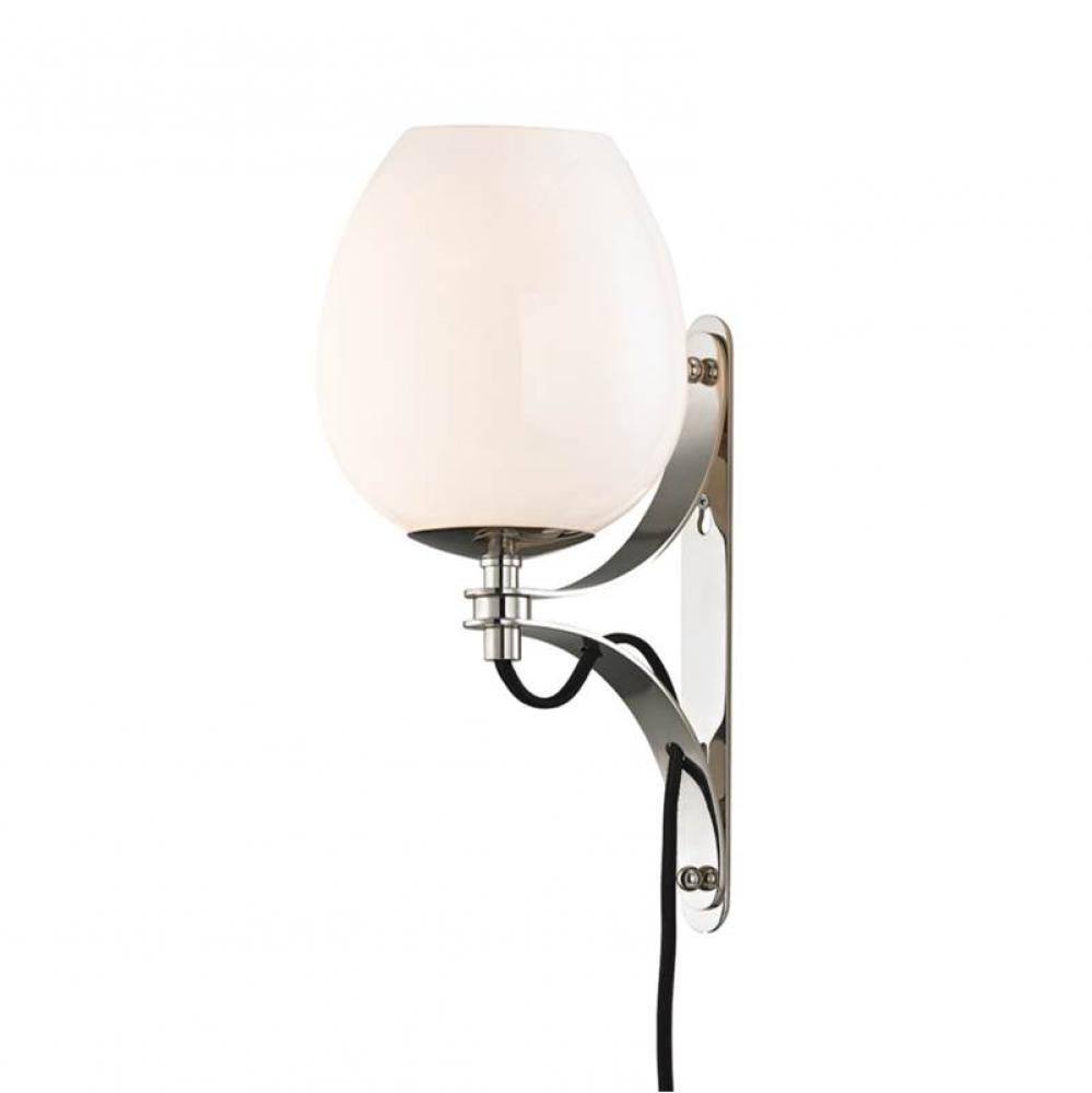 1 LIGHT WALL SCONCE WITH