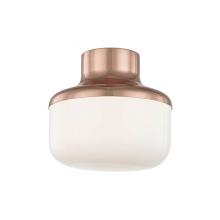 Mitzi H144501S-POC - 9'' 1 LIGHT FLUSH