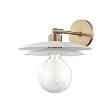 Mitzi H175101L-AGB/WH - 1 LIGHT LARGE WALL