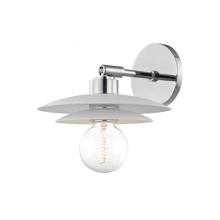 Mitzi H175101S-PN/WH - 1 LIGHT SMALL WALL