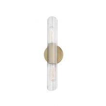 Mitzi H177102S-AGB - 2 LIGHT SMALL WALL