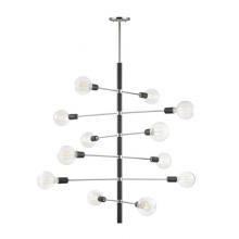 Mitzi H178812-PN/BK - 12 LIGHT